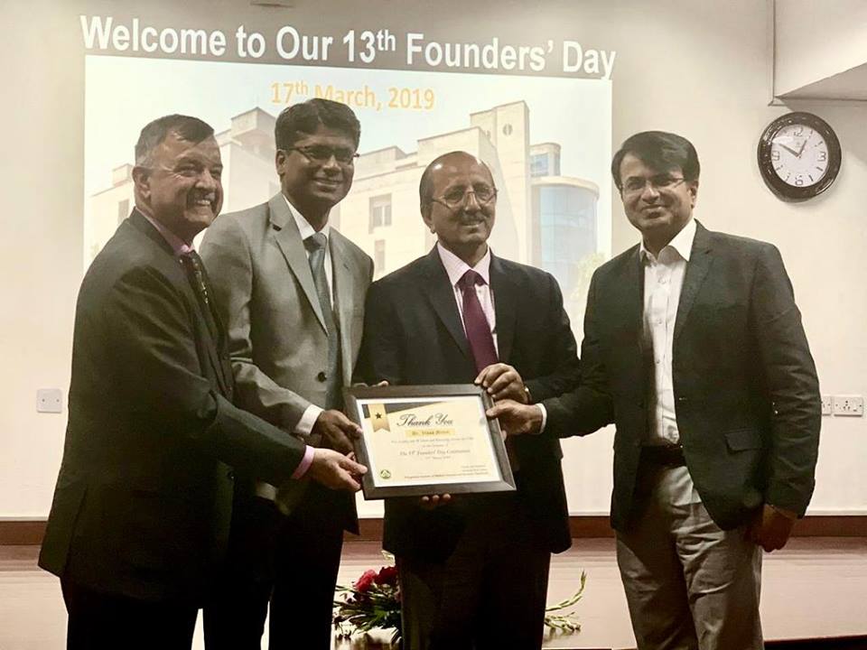 Dr. Vikas Mittal from LJ Eye Institute deliver Guest lecture at esteemed PGI, Chandigarh