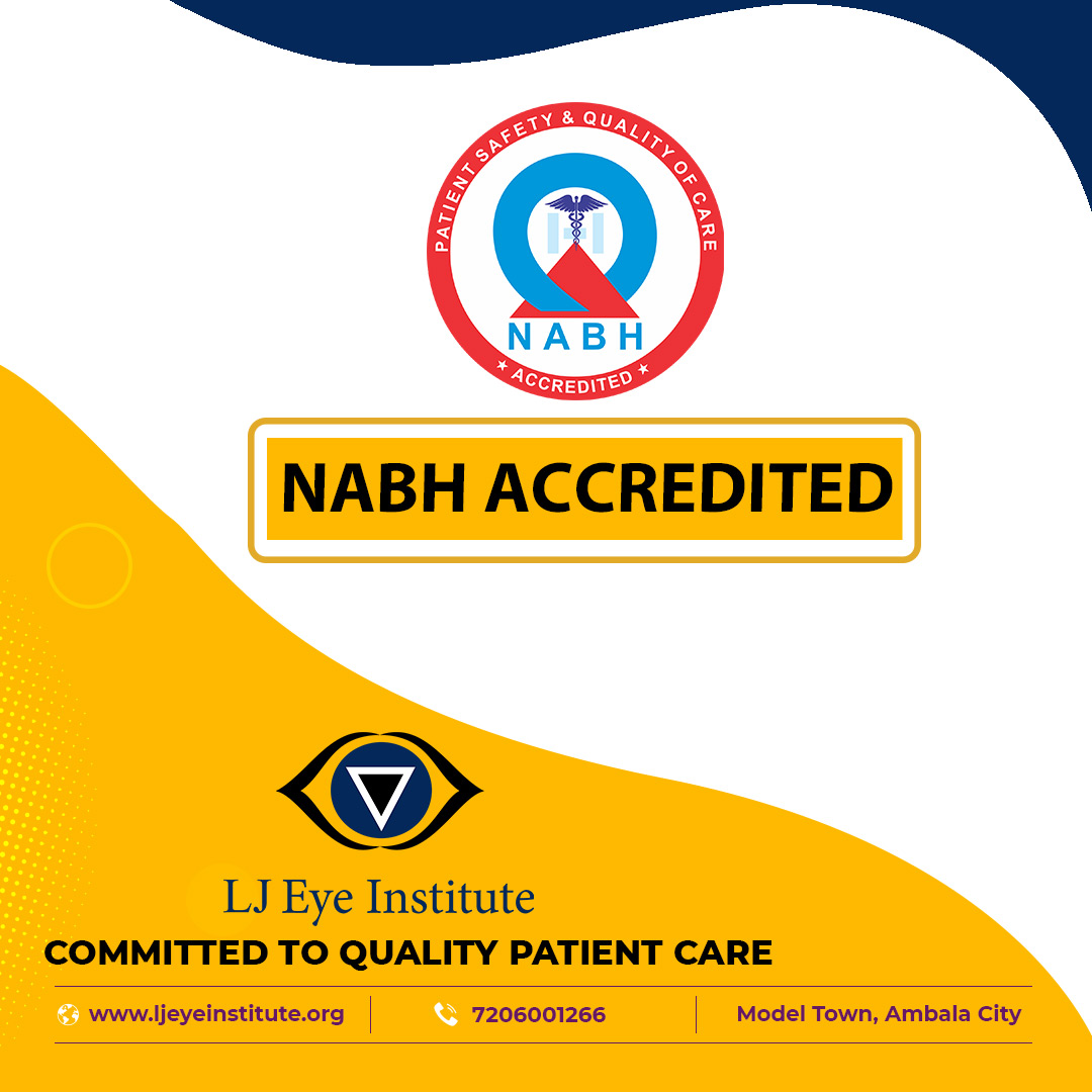 LJ Eye Institute is now full NABH Accredited