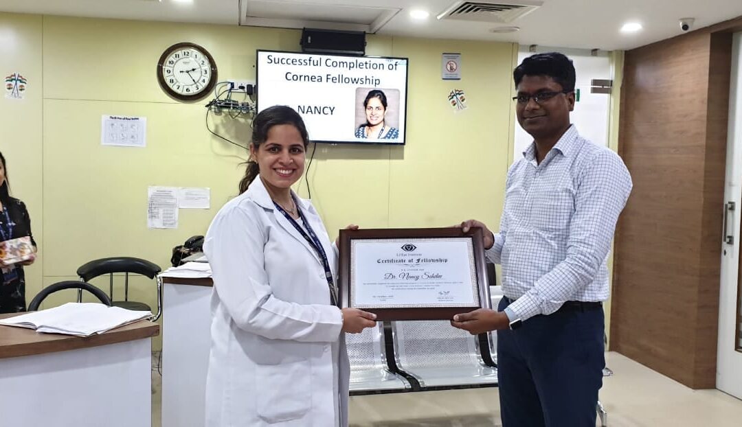 Dr Nancy Sehdev :: Our First Cornea Fellow finished her training