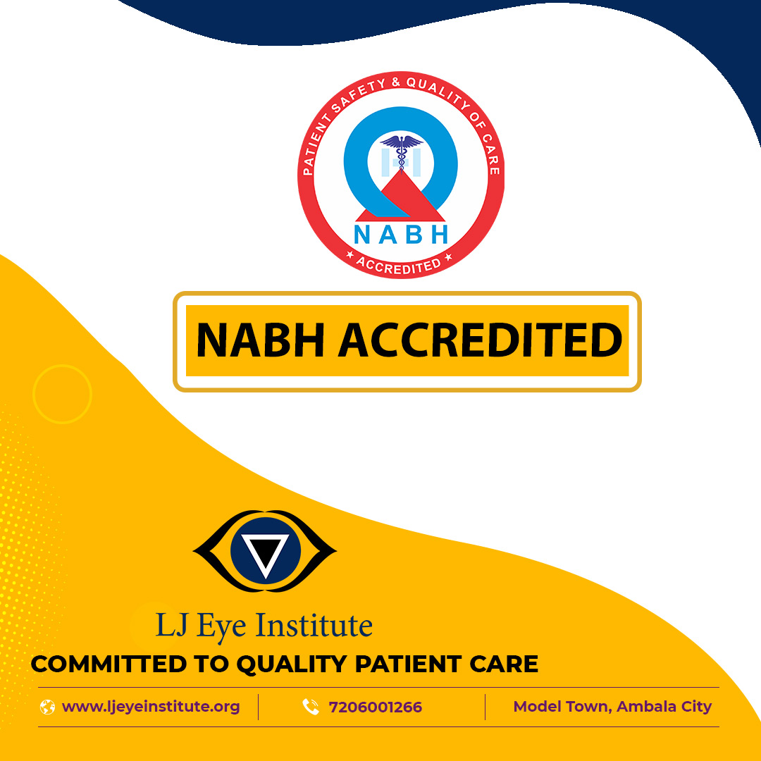 LJ Eye Institute is now full NABH Accredited