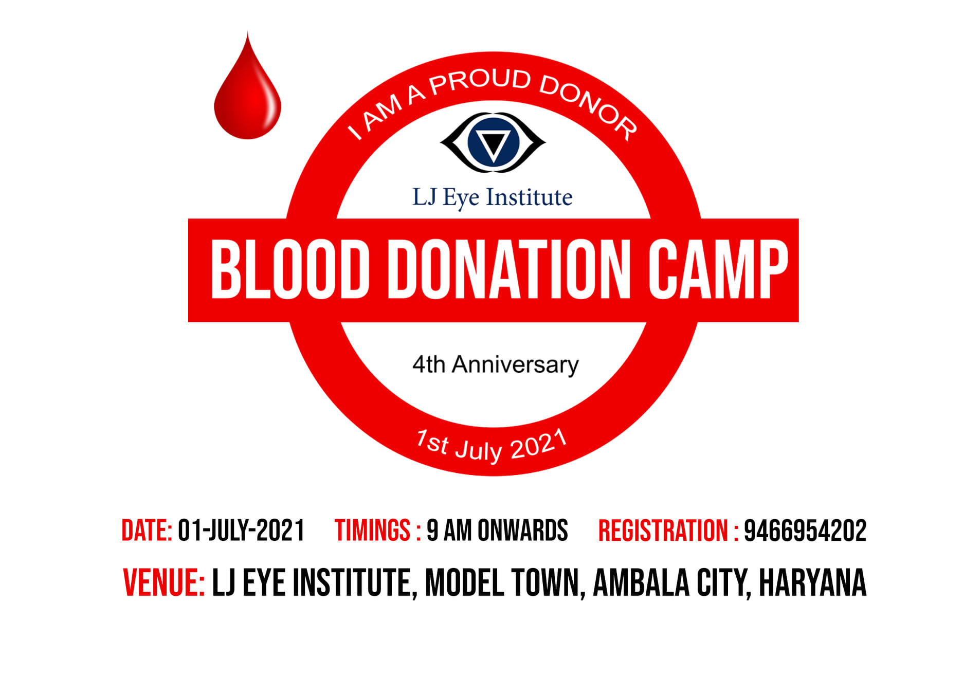 Blood Donation Camp | 4th Anniversary Celebrations