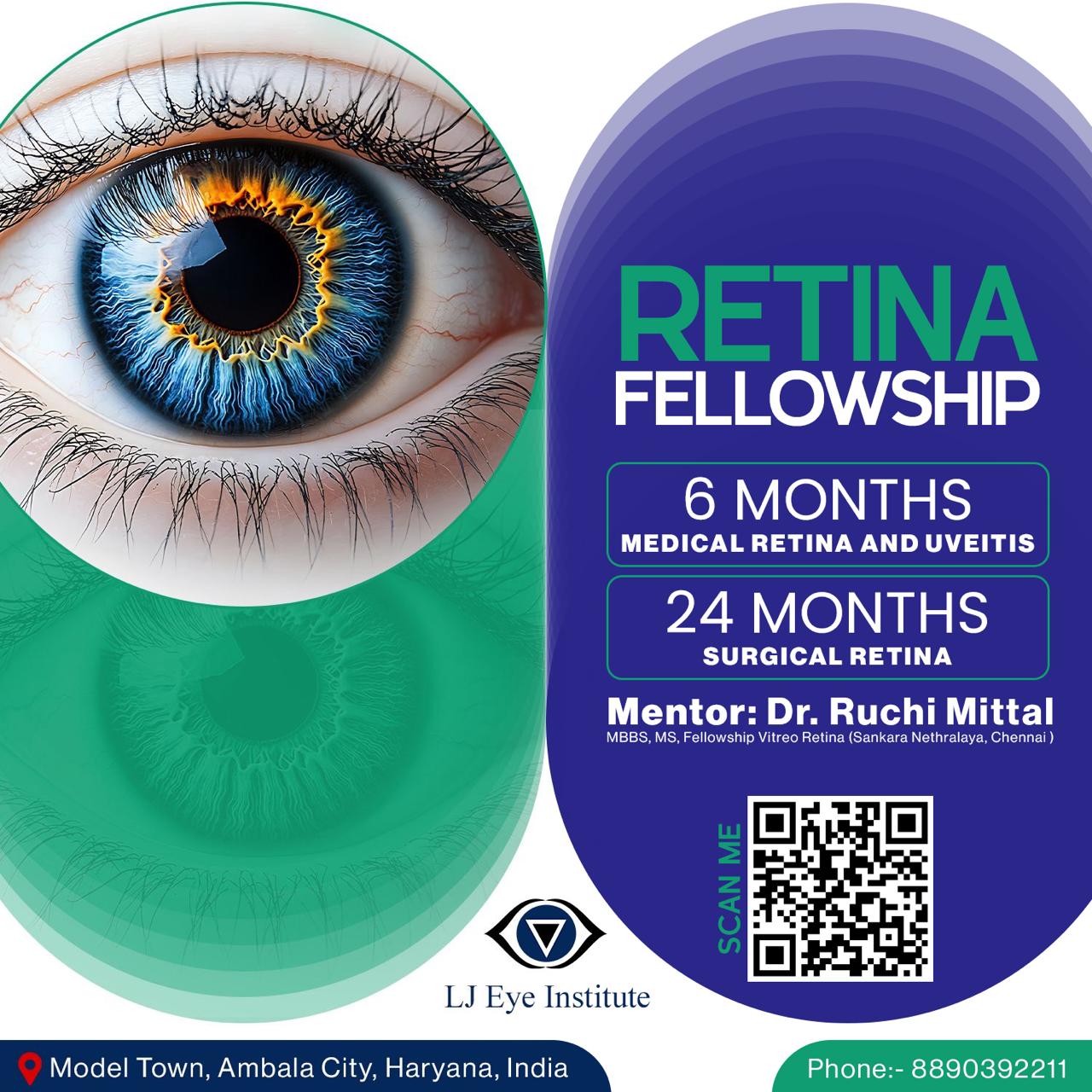 Retina Fellowship in Haryana