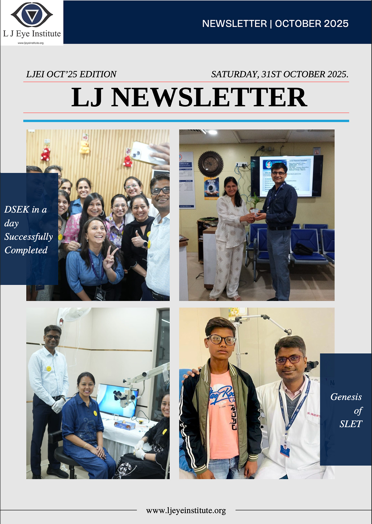 August 2025 Newsletter | LJ Eye Institute